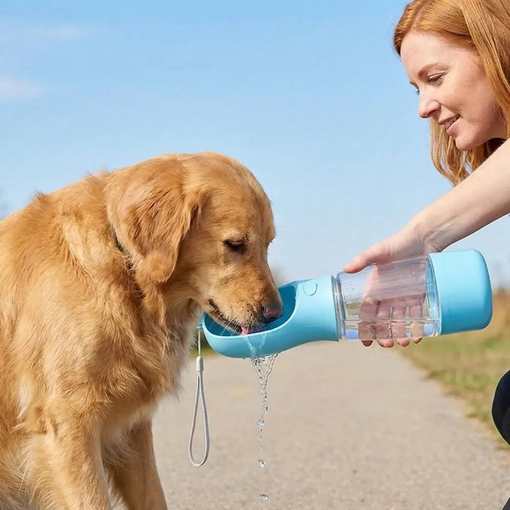 MilesPet™ 3-in-1 Portable Pet Travel Bottle