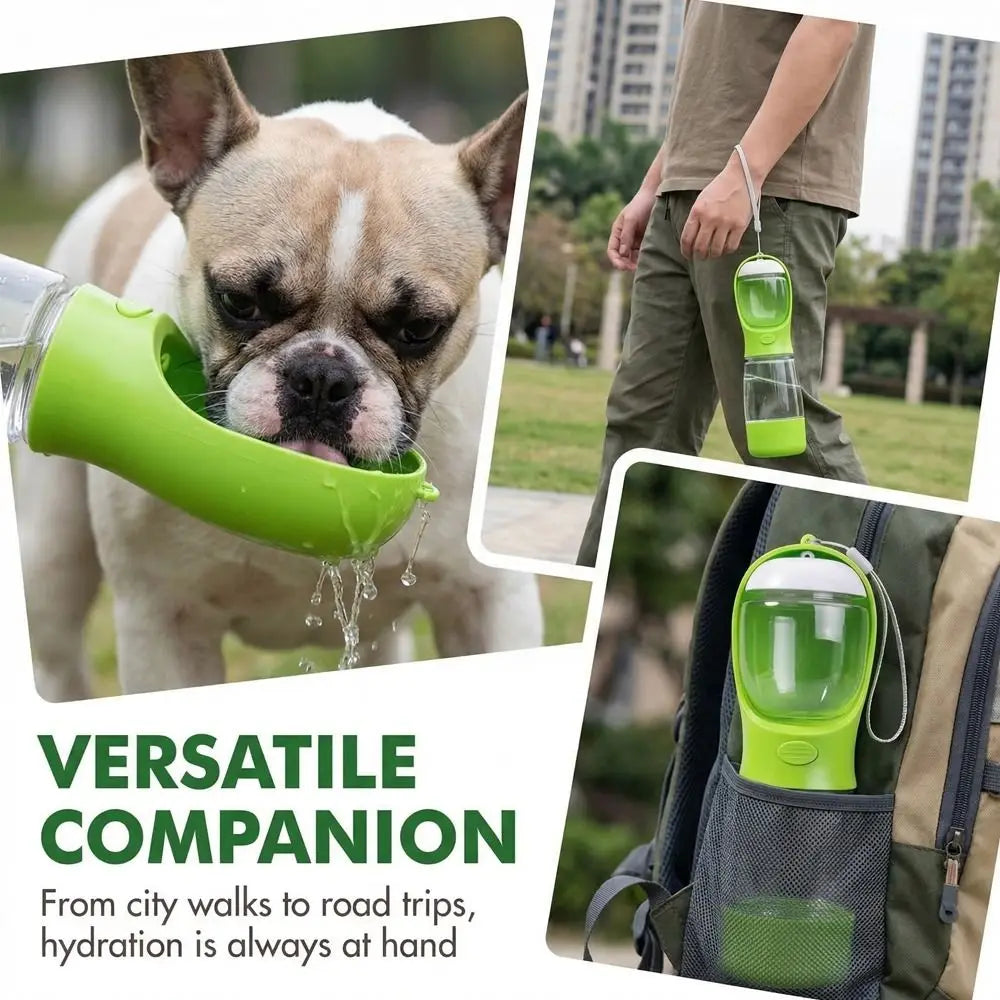 MilesPet™ 3-in-1 Portable Pet Travel Bottle
