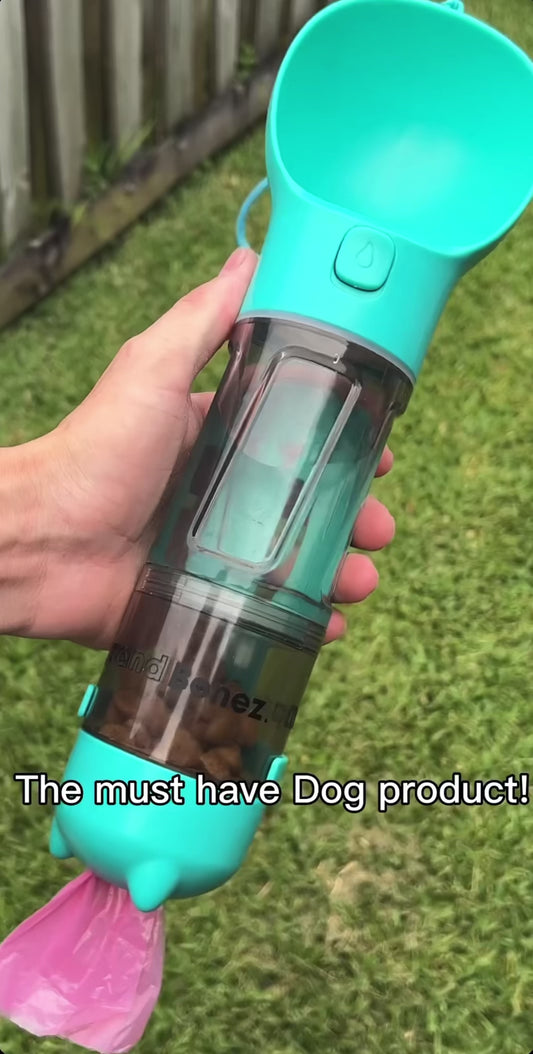 MilesPet™ 3-in-1 Portable Pet Travel Bottle